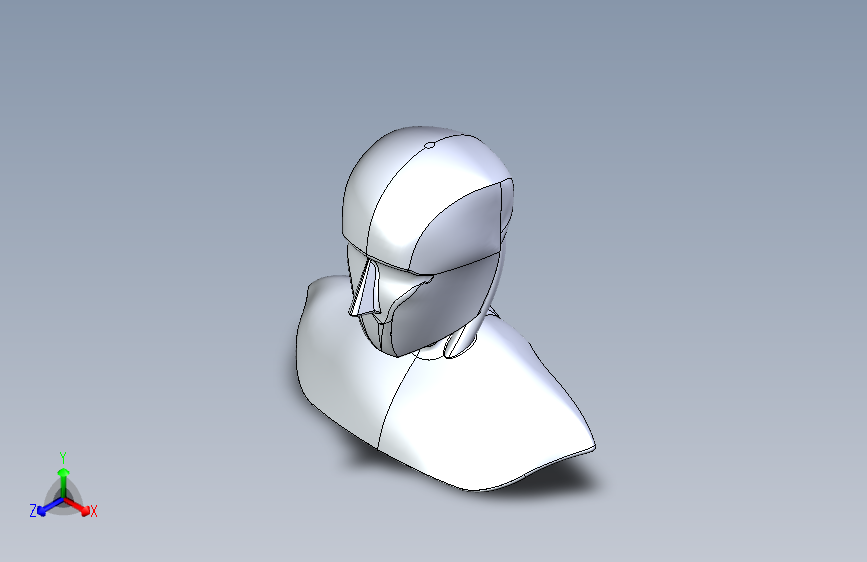 B2001488-人类胸像