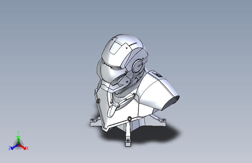 B2001494-钢铁侠马克2半身像