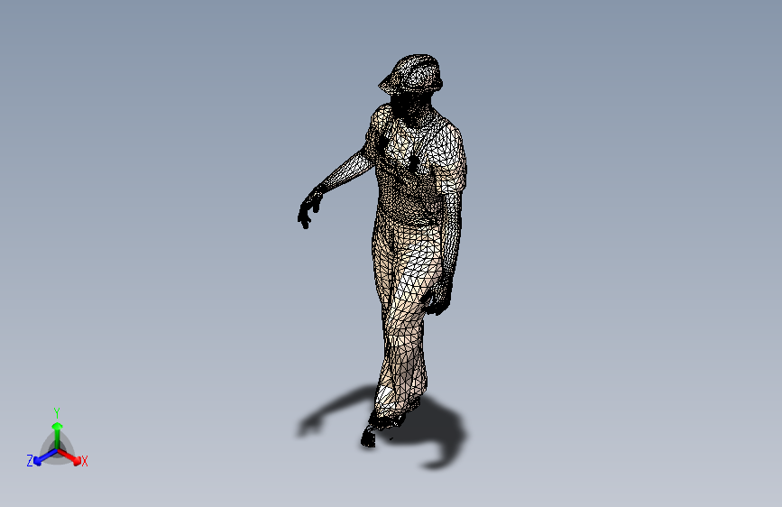 B2001523-工人人体模型