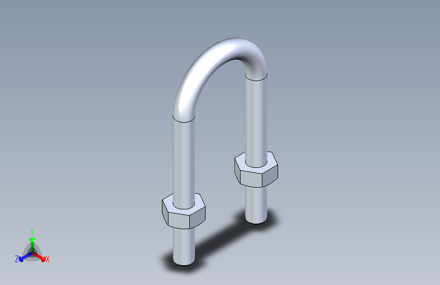 B2001553-U形螺钉螺栓W516-20