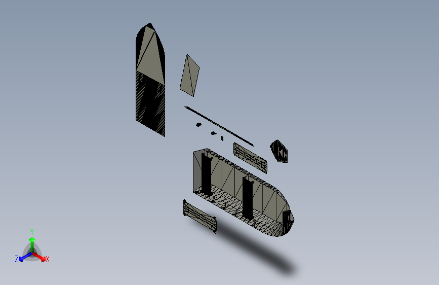 B2001564-钓鱼钢船