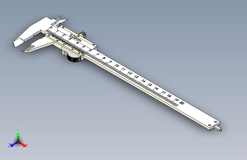 B2001573-游标卡尺 200 MOD