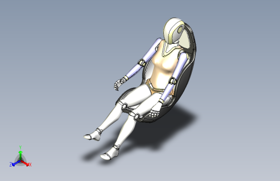 B2001576-丽莎汽车假人