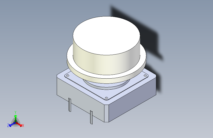 B2001587-按钮开关 4针 12mmx12mm