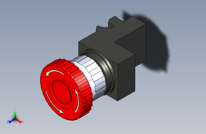 B2001603-紧急按钮 (CRE-25R1R)