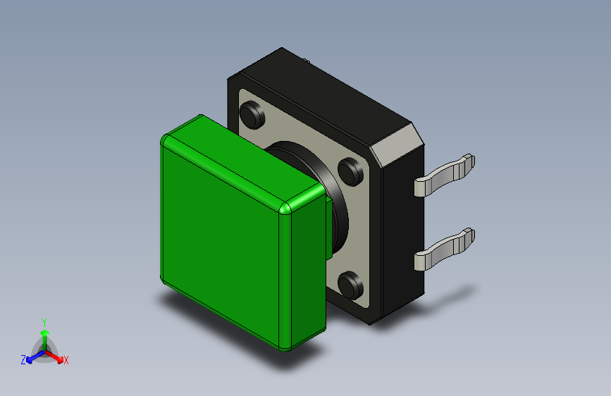 B2001605-12毫米纽扣（无有圆形&方形顶）