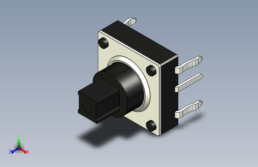 B2001628-5位触控按钮 (THT)