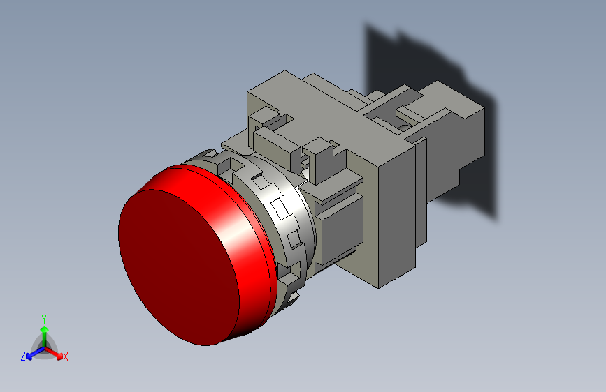 B2001656-户外密封停止按钮