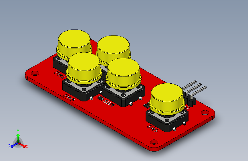 B2001692-5键Arduino模块