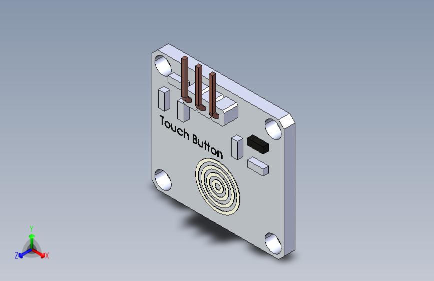 B2001709-电容式触摸按钮