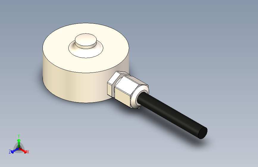 B3001120-微型压力传感器 5kN 按钮负载传感器 500kg