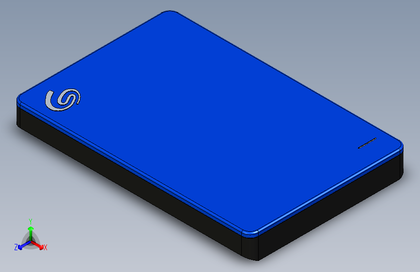 B3001212-希捷 Backup Plus Slim (蓝色)硬盘