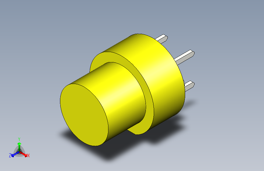 B3001305-黄色 PCB 按钮