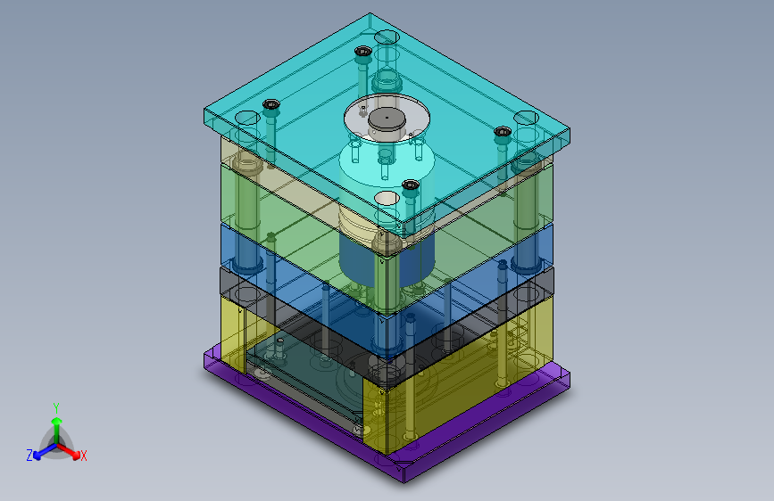 B3001312-紧急按钮模具设计