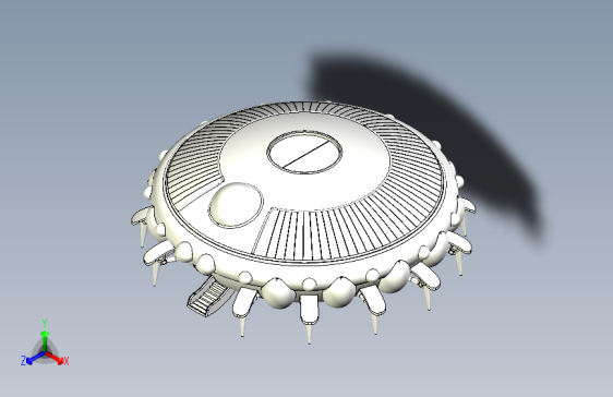 B3001358-水下螃蟹（弗雷泽海军军舰）比例 1_1