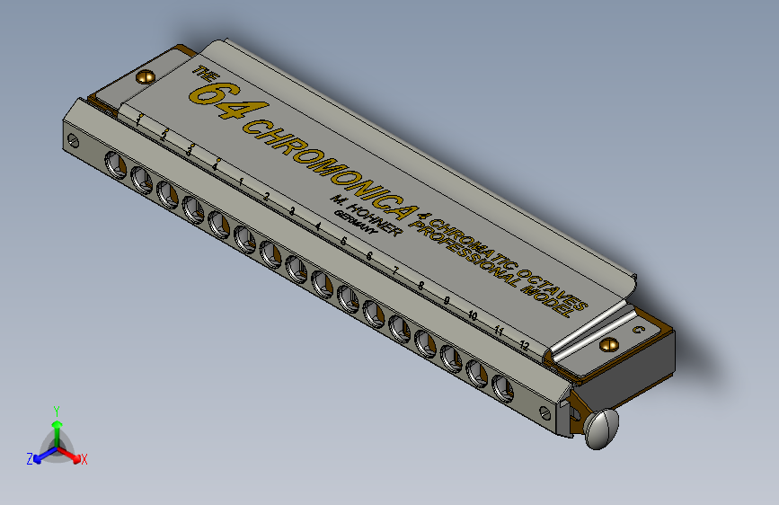 B3001392-色阶口琴