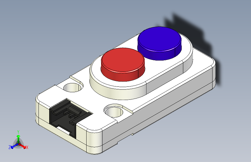 B3001422-M5STACK迷你双按钮单元