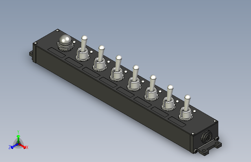 B3001430-RacePak开关面板序列号：218643