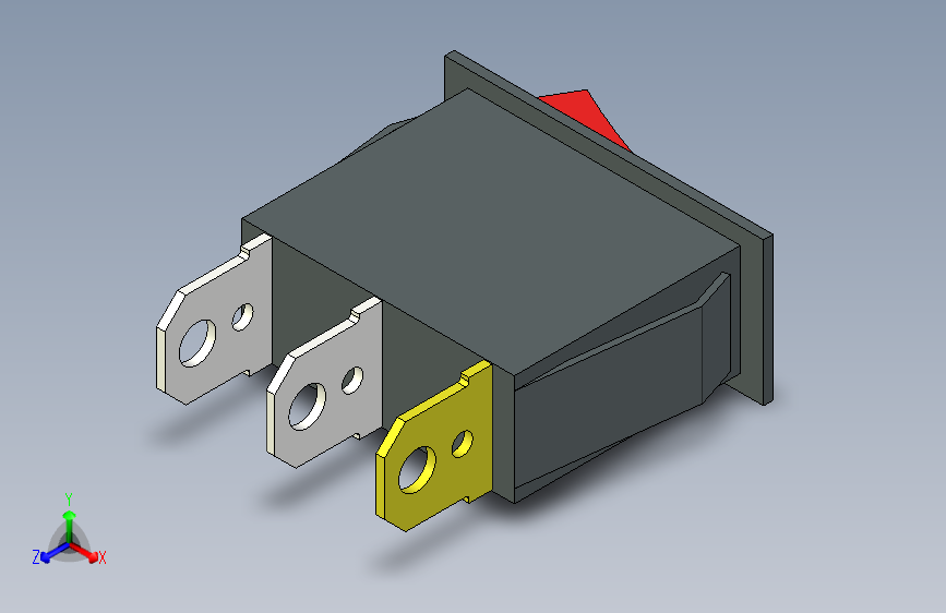 B3001434-开关按钮 3 针