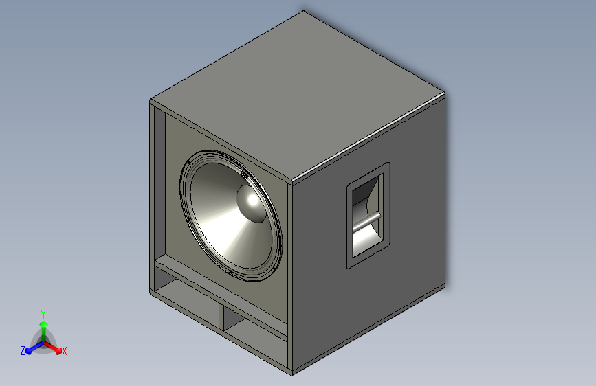 B3001507-C15 400 频率反射低音音箱柜