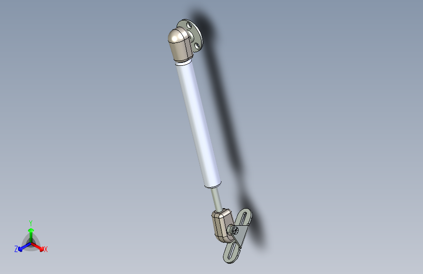 B3001508-250毫米银色气动撑杆气弹簧