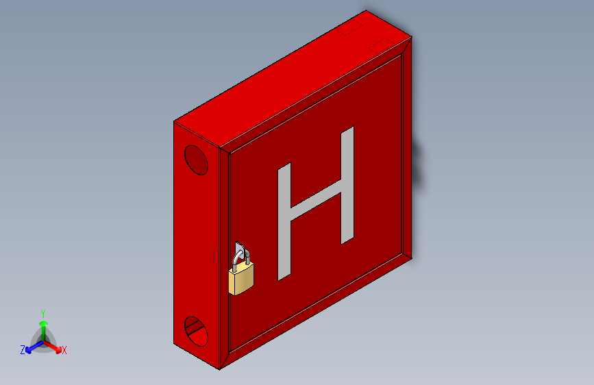 B3001521-室内消火栓柜消防栓