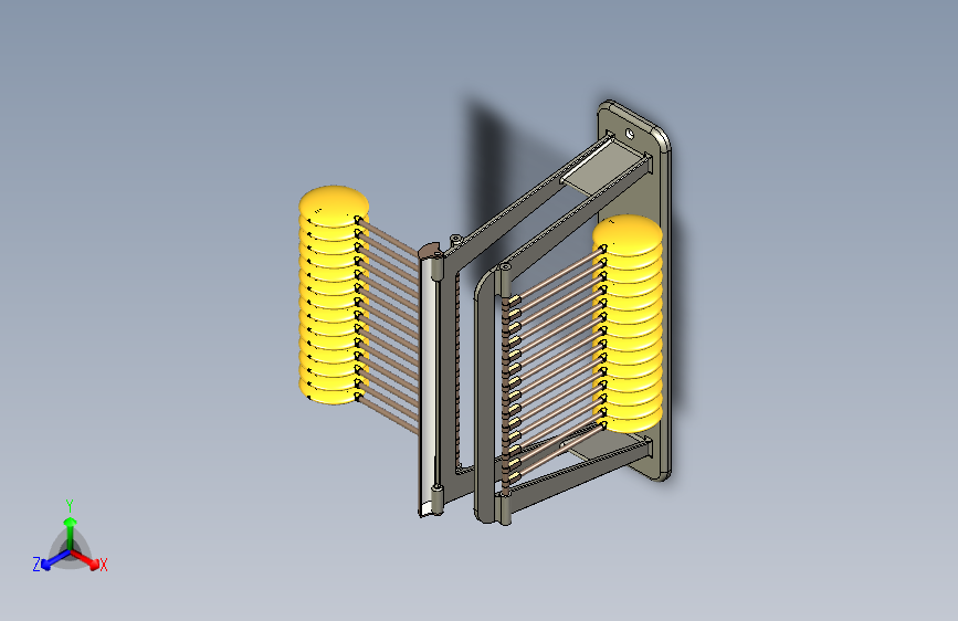 B3001578-金色波浪摆锤