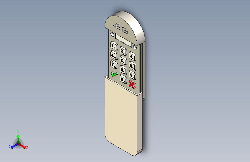 B3001616-密码门锁