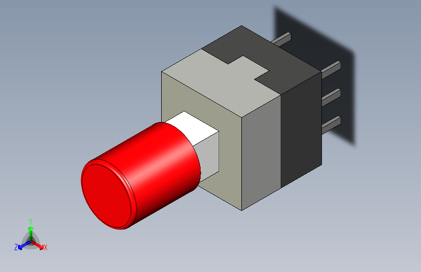 B3001619-锁定-解锁开关 DIP6 8.5x8.5mm