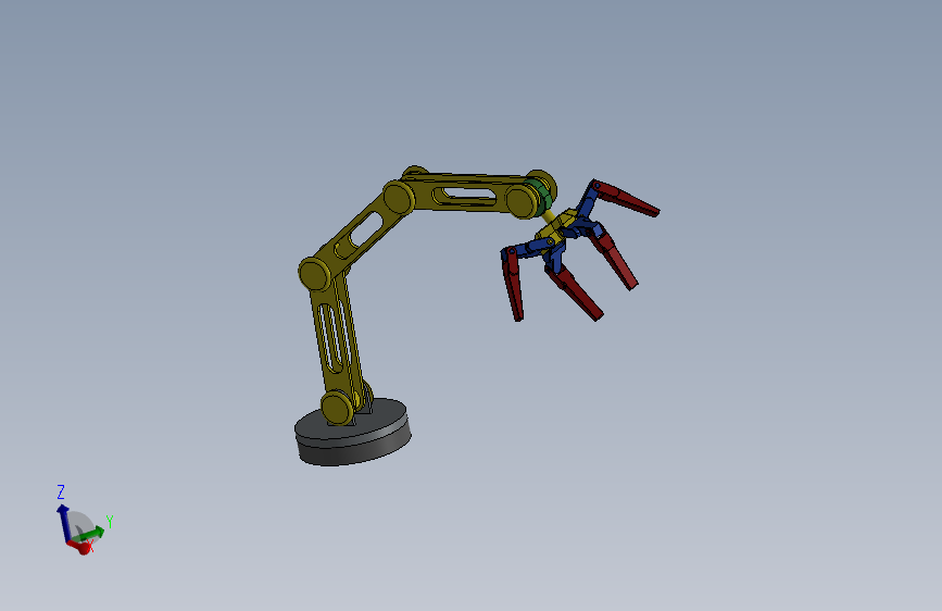 机器人手臂机械结构设计