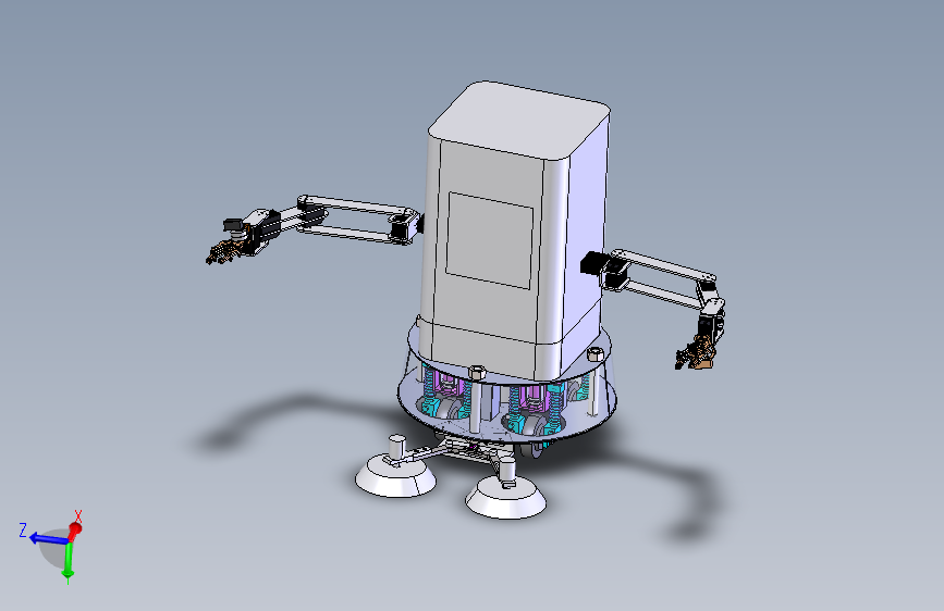 家庭服务机器人 stp
