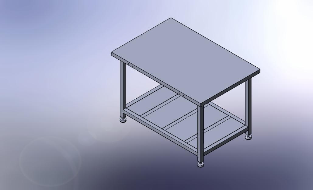 不锈钢工作台模型设计 751761