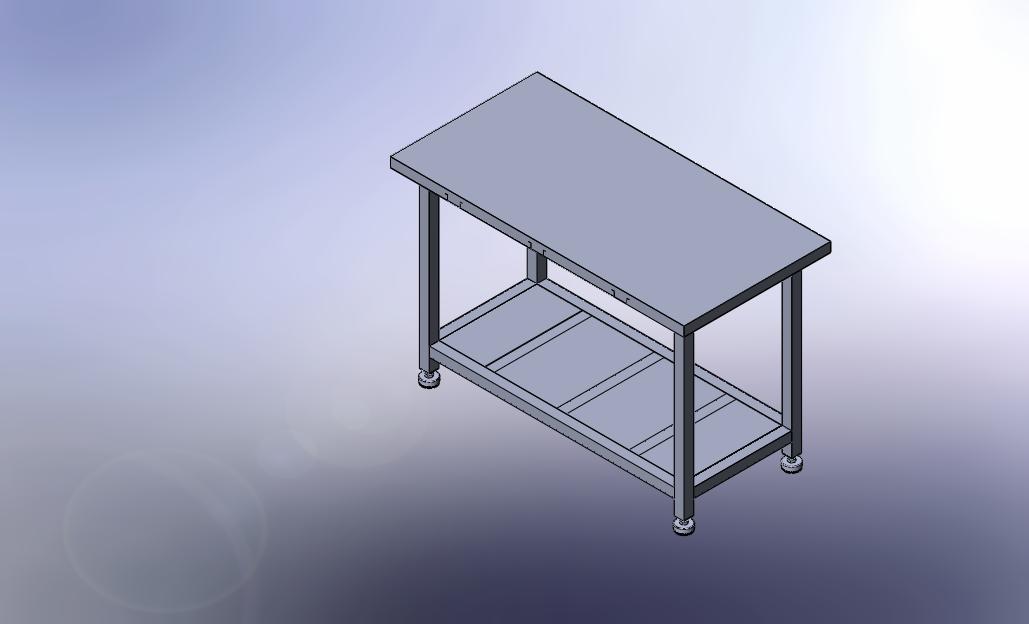 不锈钢工作台模型设计 751761