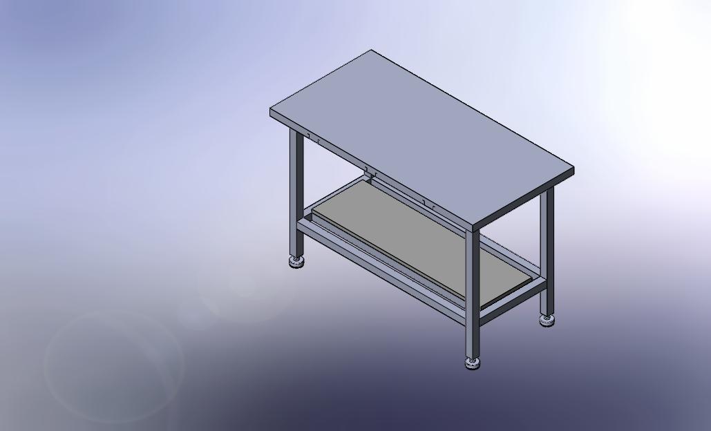 不锈钢工作台模型设计 751761