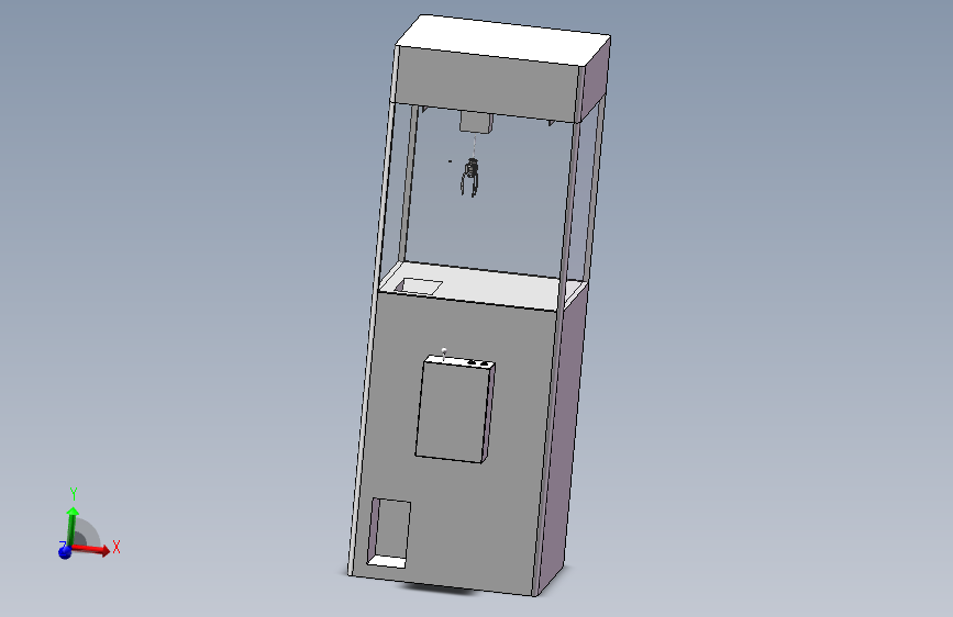 娃娃机整体结构533697