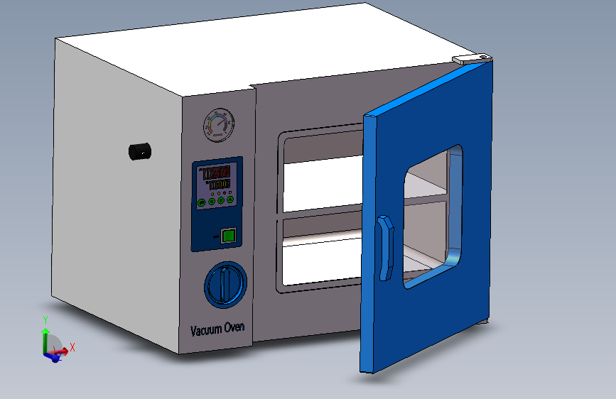 真空干燥箱sw三维 1062154