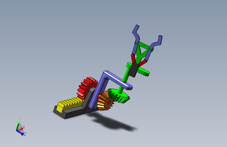 圆锥行星齿轮机械手（原创）--56423-6