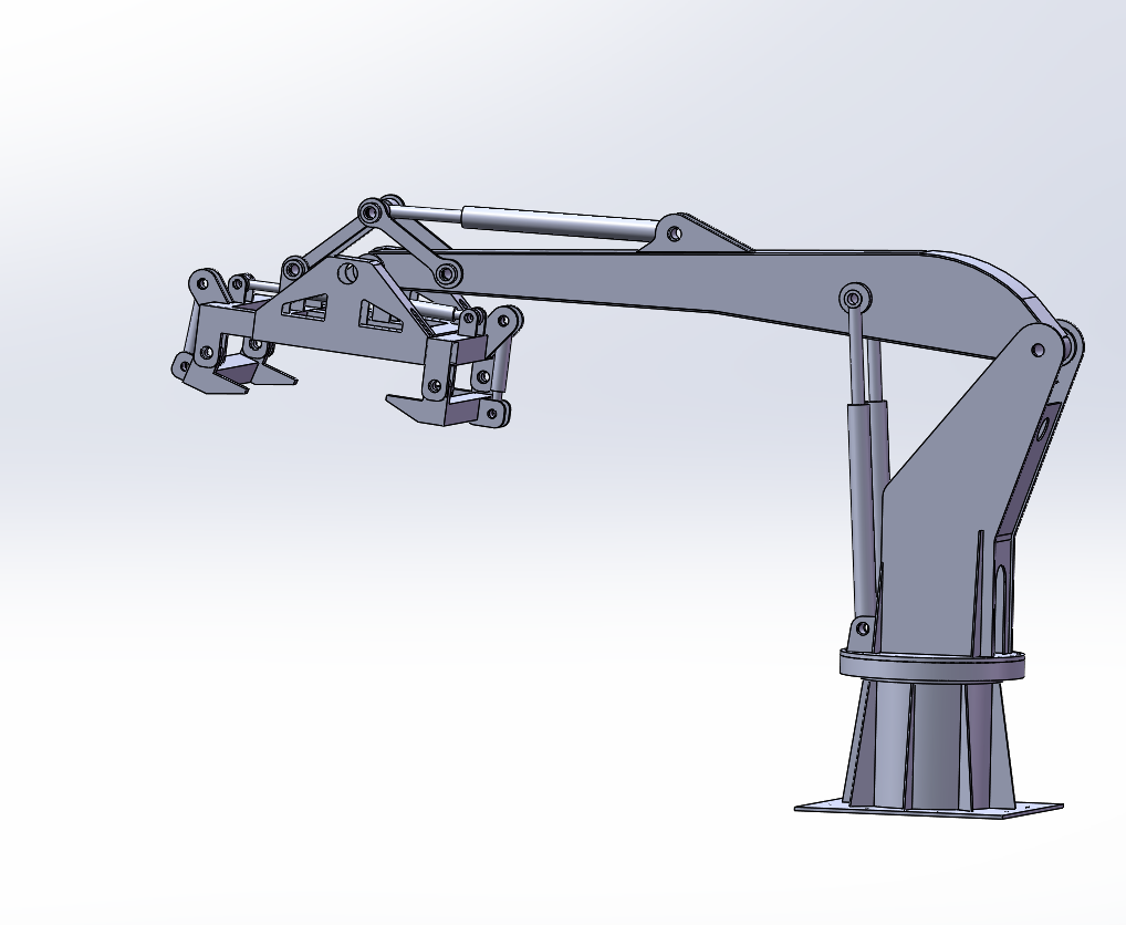 汽车拆解机械臂1023279
