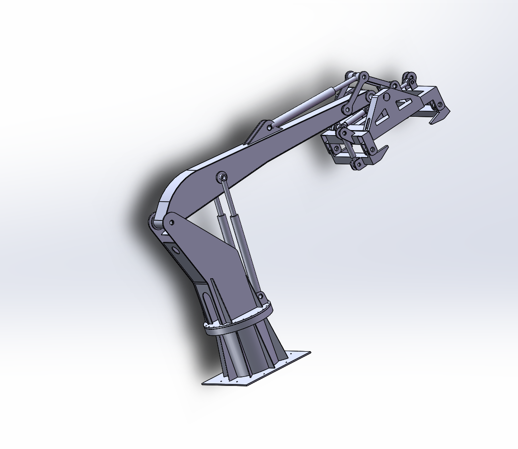 汽车拆解机械臂1023279