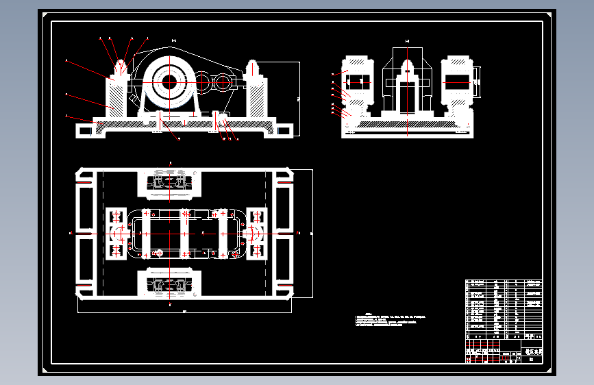 减速器箱体镗φ96和φ64轴承孔夹具设计 1138680