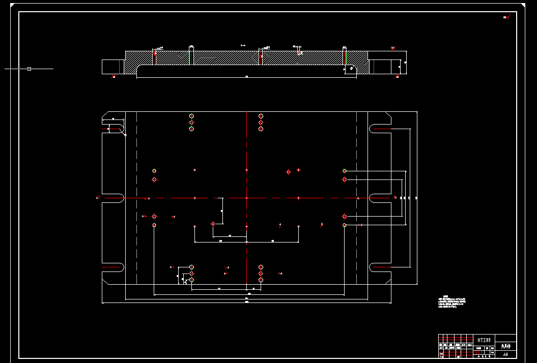 减速器箱体镗φ96和φ64轴承孔夹具设计 1138680