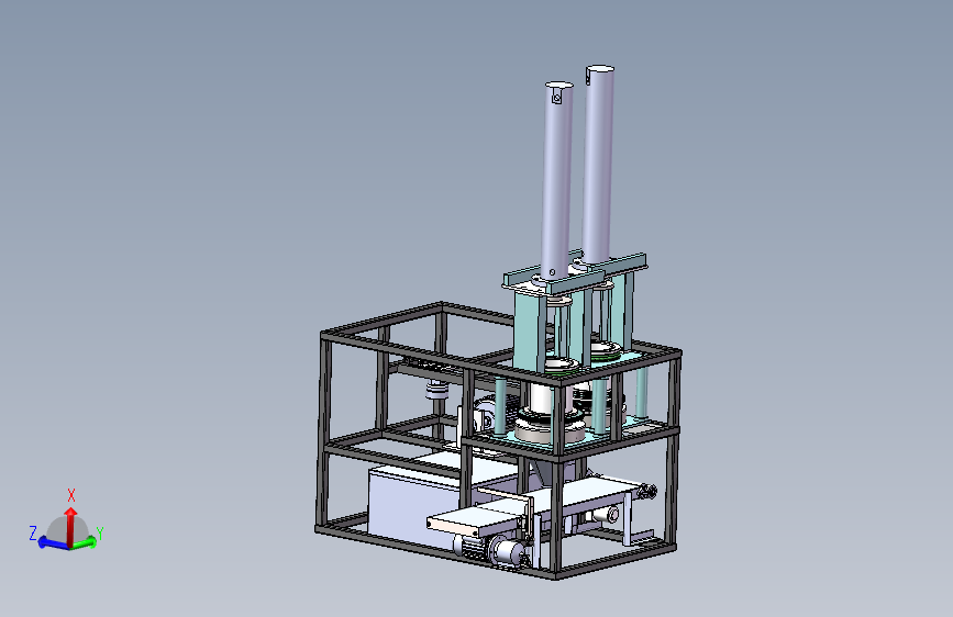 双缸液压麻花挤出机1542466