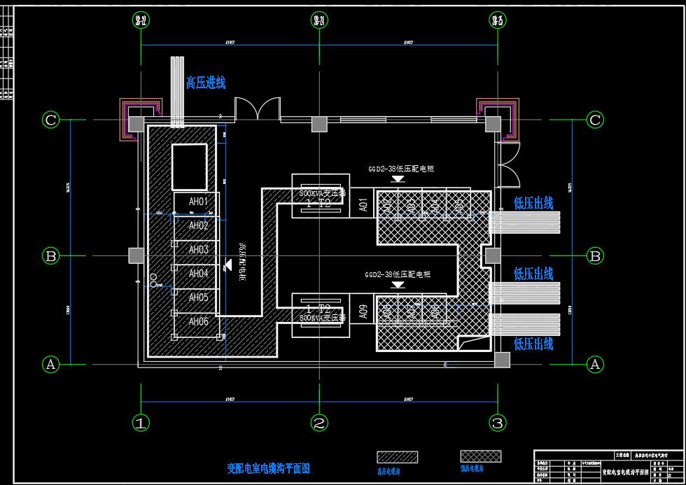 某小区供配电的设计负荷 继电 照明 弱电 1561028