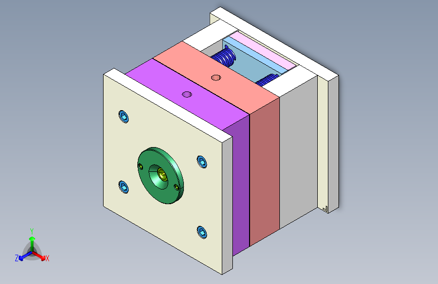剃须刀保护罩塑料模具设计 1013752
