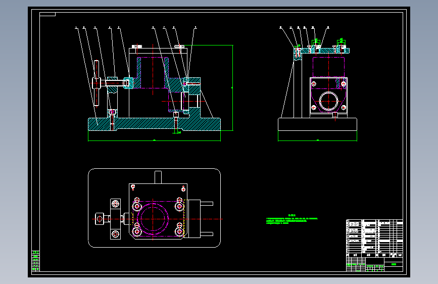 K546-托架加工工艺及3套夹具设计710350