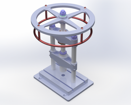 A0001259-手动压榨机 手动油压千斤顶