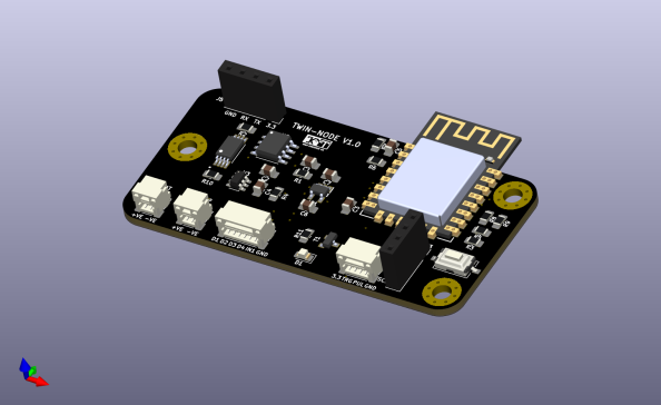 A0001258-双节点V1.0智能水位监测电路板