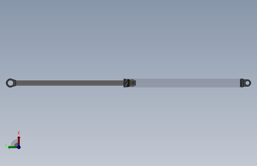 A0001215-米勒型液压缸（带Cushing）140x100x2000毫米