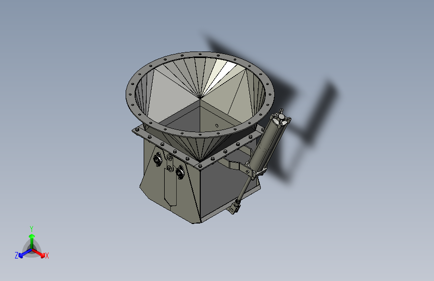 A0001212-CSG-700-P料斗阀门开闭机构