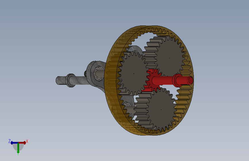 A0001204-行星齿轮箱组件